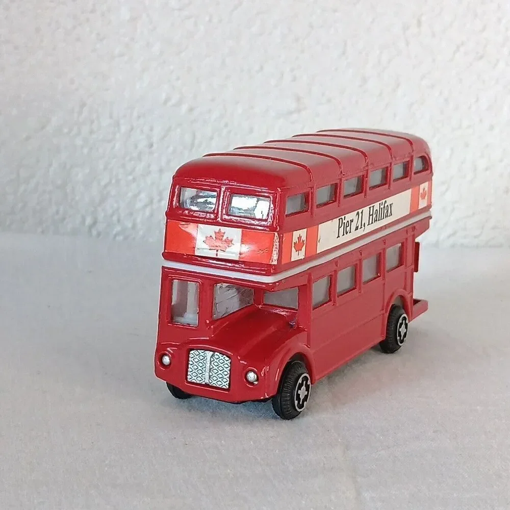 Halifax Canada Double Decker Diecast Red Pier One Imports Souvenir Toy